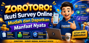 ZOROTORO: Ikuti Survey Online Mudah dan Dapatkan Manfaat Nyata